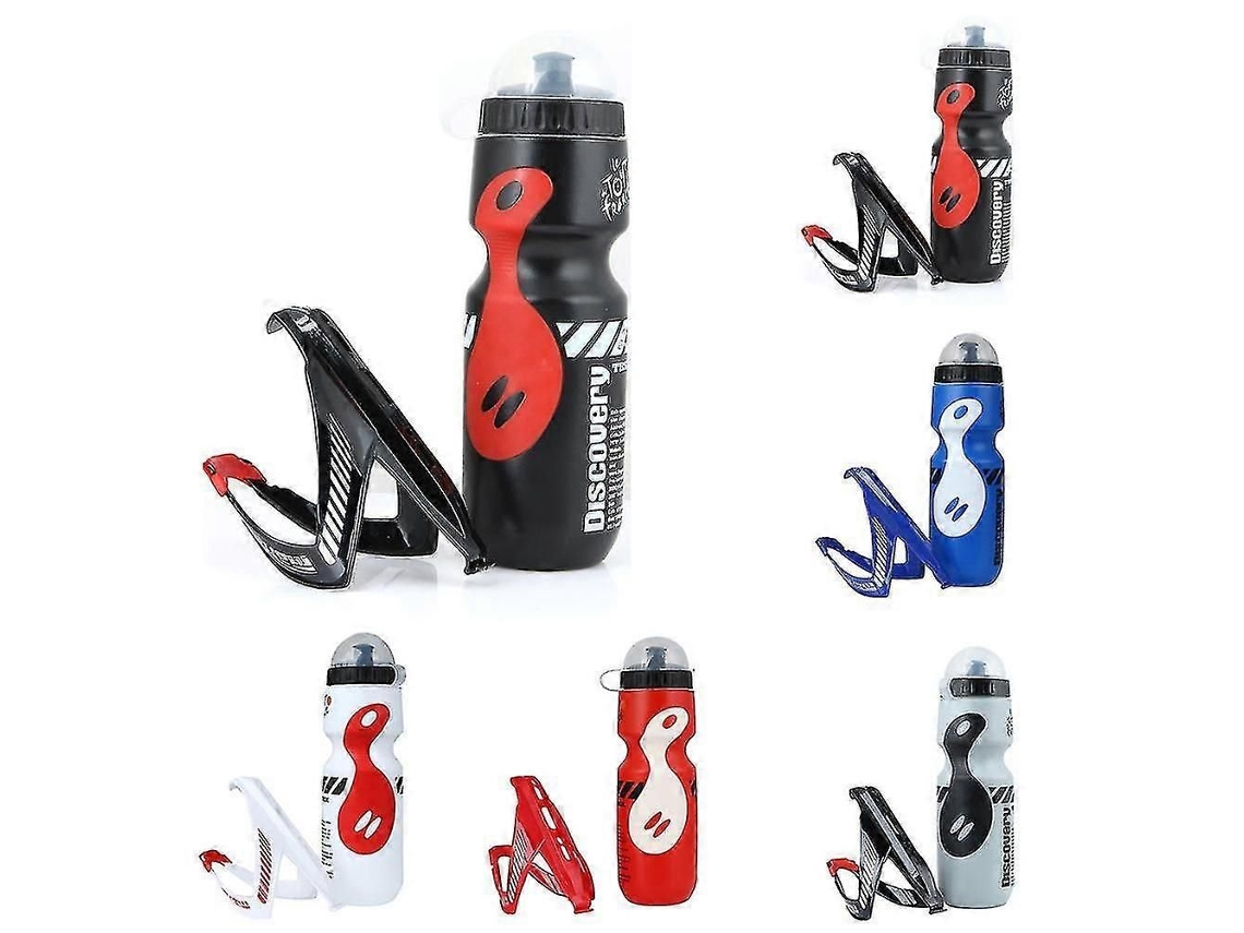 Garrafa De Água Portátil De 650ml Para Ciclismo De Montanha Com Suporte.