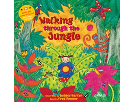 Livro Walking Through The Jungle De Stella Blackstone (português Do Brasil)