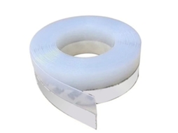 Fita Vedação Transparente Autoadesiva 3.5cm X 5m Para Porta