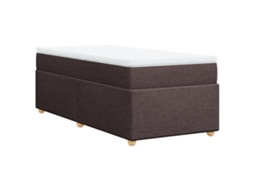 Box Spring Bed, Box Spring Beds Vidaxl Marrom Tecido (80 X 200 Cm)