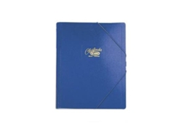 Pasta Classificadora Cartão Compacto Saro Folio Azul -12 Departamentos