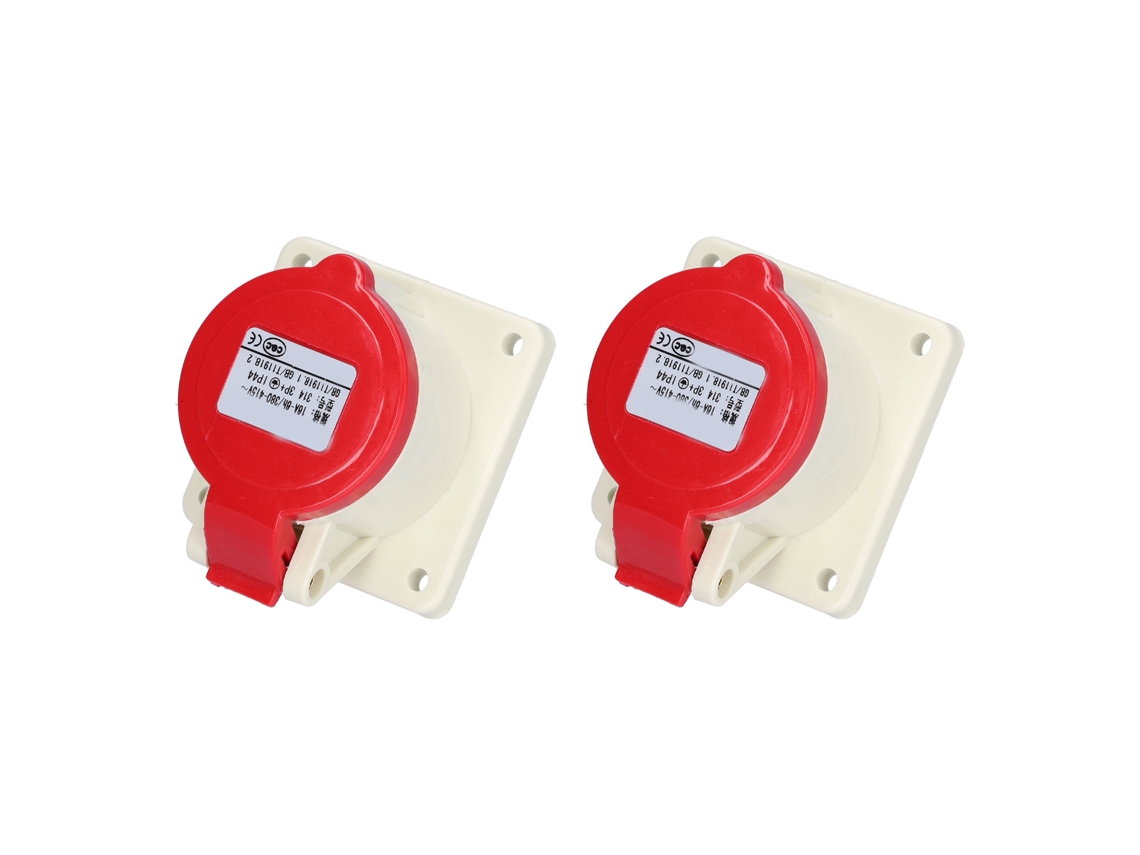 Conector Plug Industrial 3p+e Ip44 16a Zng314