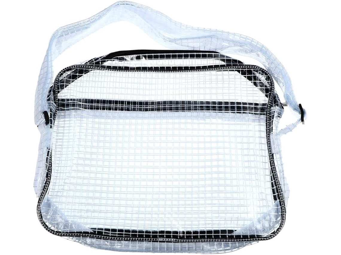 Bolsa Para Ferramentas De Plástico Preto De 17 Polegadas, Design Flexível E Antiestático.