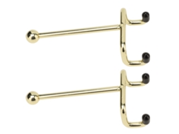 2pcs Soporte De Teléfono Premium Metal Antideslizante Antirroto Para Mesa Manos Libres