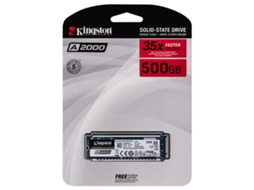Disco SSD Interno KINGSTON A2000 (500 GB - PCI-Express - 2200 MB/s)