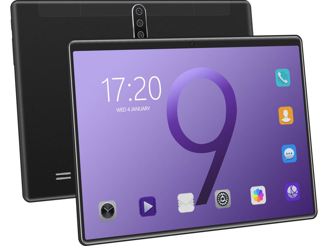 Tablet EGG TART T10 (10.1'' - 128 GB - 8 GB RAM - Preto)