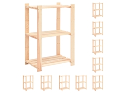 Storage Rack, Storage Racks Vidaxl Marrom Madeira De Pinho (n/a)
