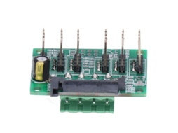 Placa Expansão Fan Hub Chassis Cpu 12v 10a Sata