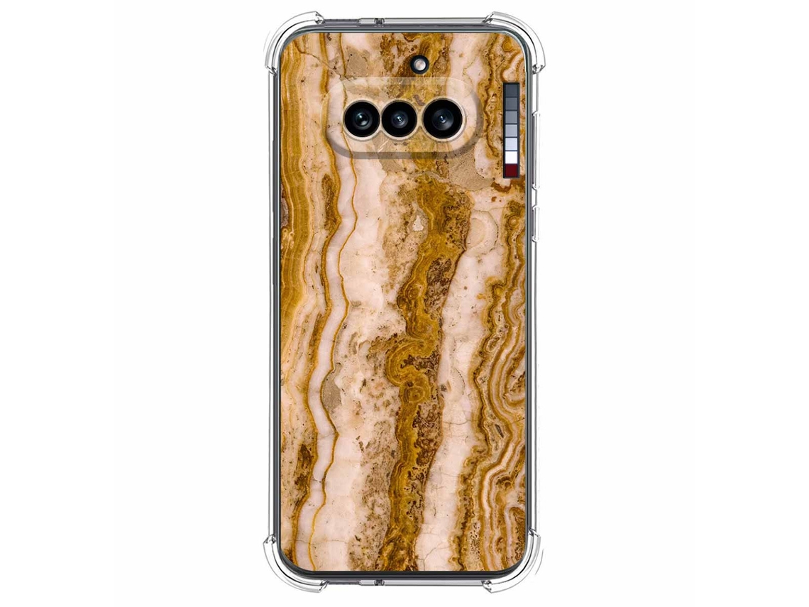 Capa Tumundosmartphone De Silicone À Prova De Choque Para Nothing Phone 4a 5g Com Estampa De Mármore 10 Padrões