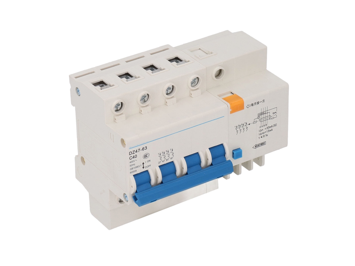 Interruptor de Circuito Miniatura 4p 25a Riel Din S/MARCA