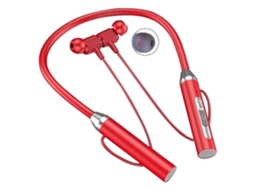 Fone De Ouvido Bluetooth Sem Fio Tipo Pescoço Estéreo Com Redução De Ruído, Universal, Com Plugue Para Fone De Ouvido Esportivo E Microfone, Azul