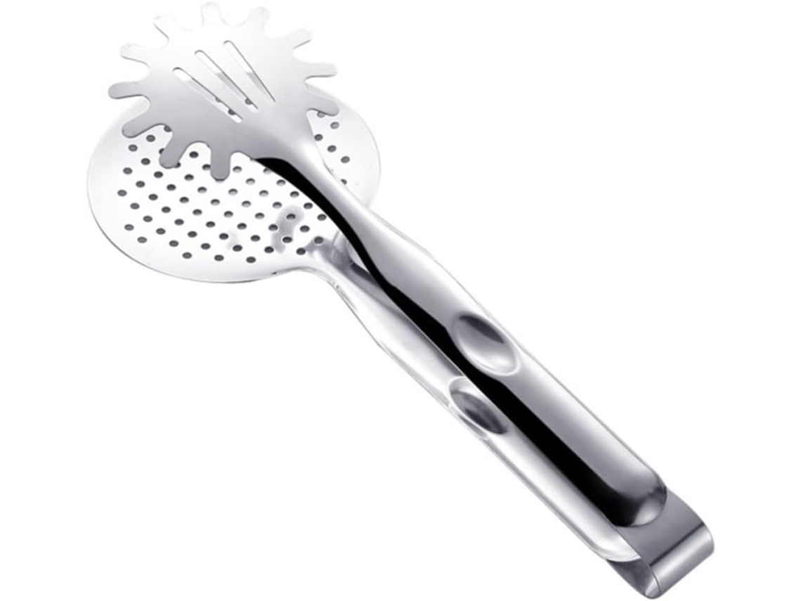 Pinça Para Churrasco Em Aço Inoxidável Com Malha Fina Escorrer Óleo, Acessório Multifuncional Para Cozinha Doméstica E