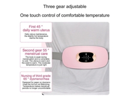 2026 cinturão Elétrico de Aquecimento com Massagem para Alivio de Dor Menstrual e Cramps