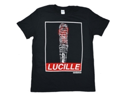 The Walking Dead Lucille Posterised T-shirt Unisex Adults Size:s