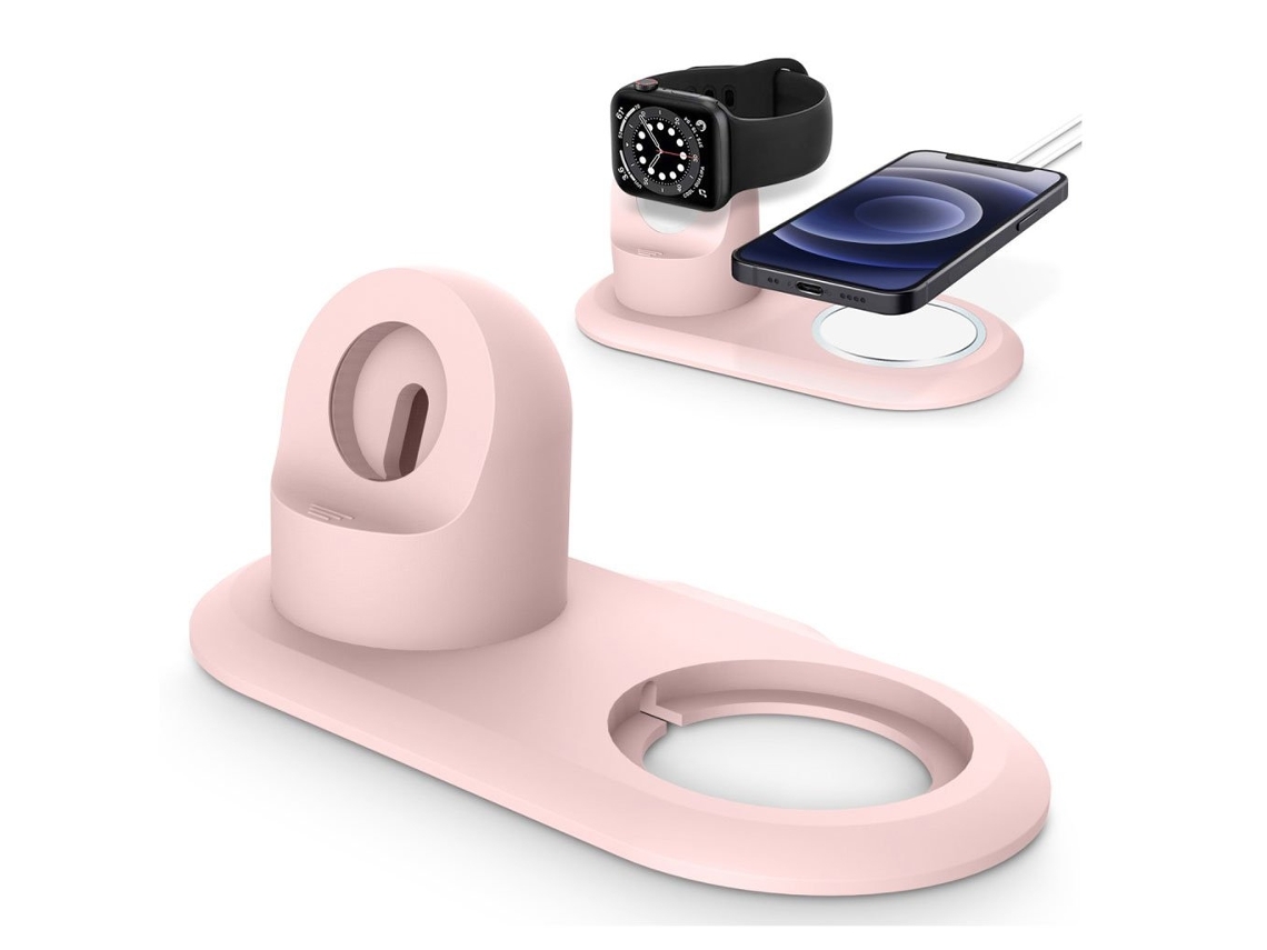 Carregador De Silicone, Rosa