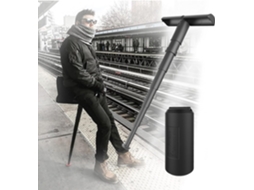 Banquinho AQUAFORGE dobrável portátil ajustável para crianças, ideal para caça, caminhadas, viagens, festivais