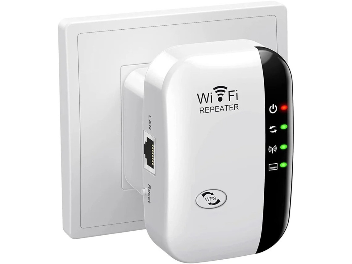 Extensor Wifi 5.800 Pés Quadrados, Mais De 55 Dispositivos, Compatível Com Alexa Yizhood (branco)