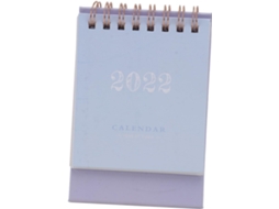 Calendário De Mesa Shooweroro, Mini Maio A Dezembro, Espiral Dobrável