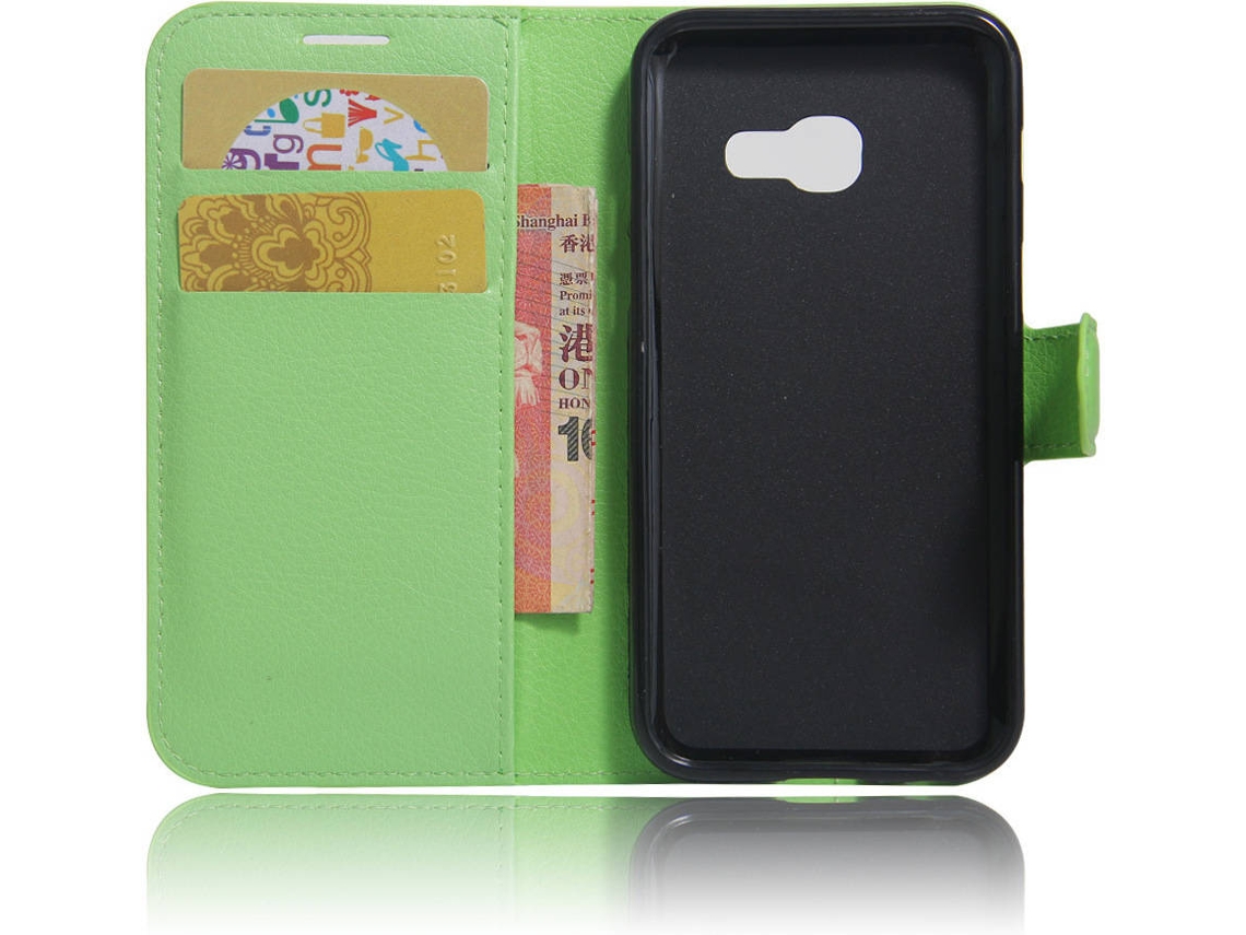 Capa Samsung Galaxy A7 2018/A750 Flip Verde