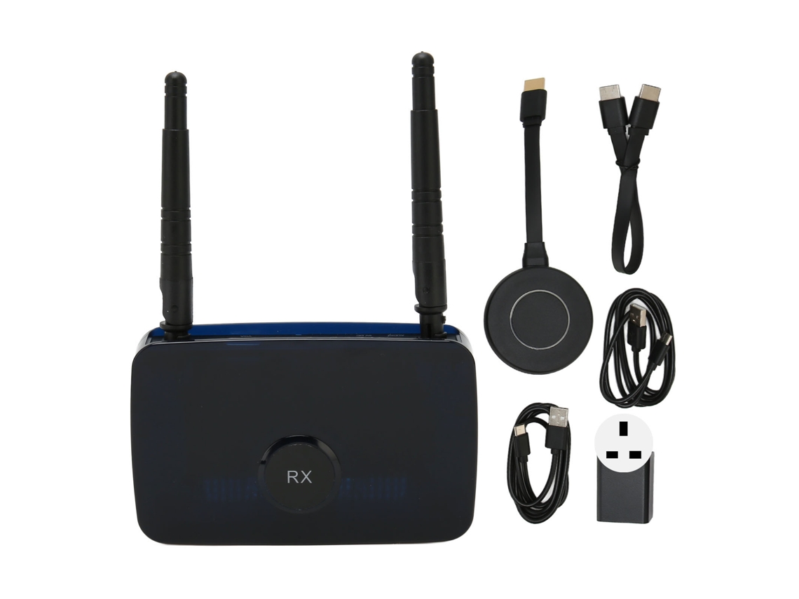 Extensor Av Sem Fio Transmissor Receptor Plug And Play