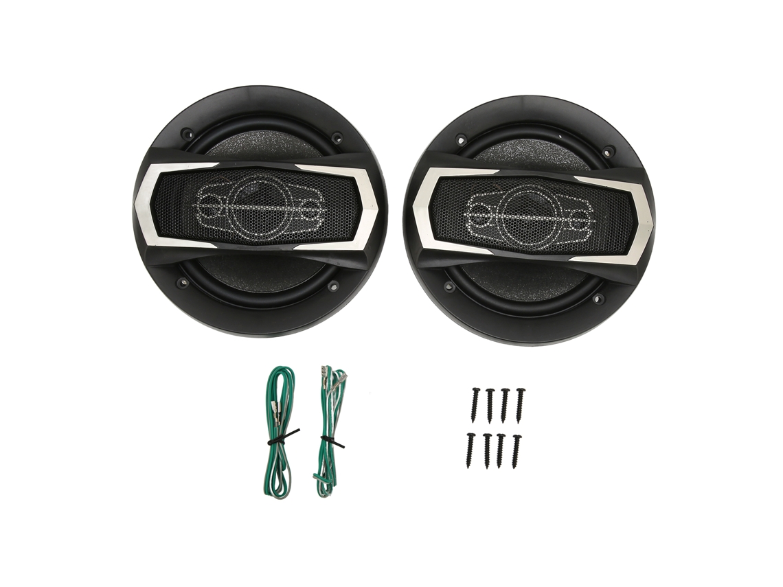 2pcs Car Loudspeaker 600w Alto E Baixo Som Estéreo 6 Polegadas Coaxial Car Speakers Para Modificação De Carro