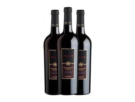 Vinho SANTI Solane Classico Superiore Valpolicella Ripasso (0.75 L - 3 Unidades)