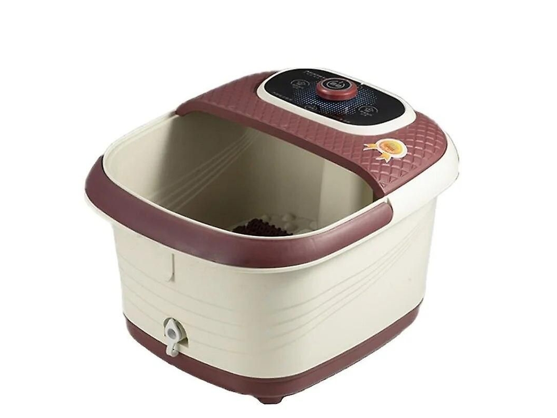 Banheira De Pés Elétrica Com Aquecimento E Massagem Totalmente Automática Para Uso Doméstico, Com Temperatura Constante E Função De Balde Para Os