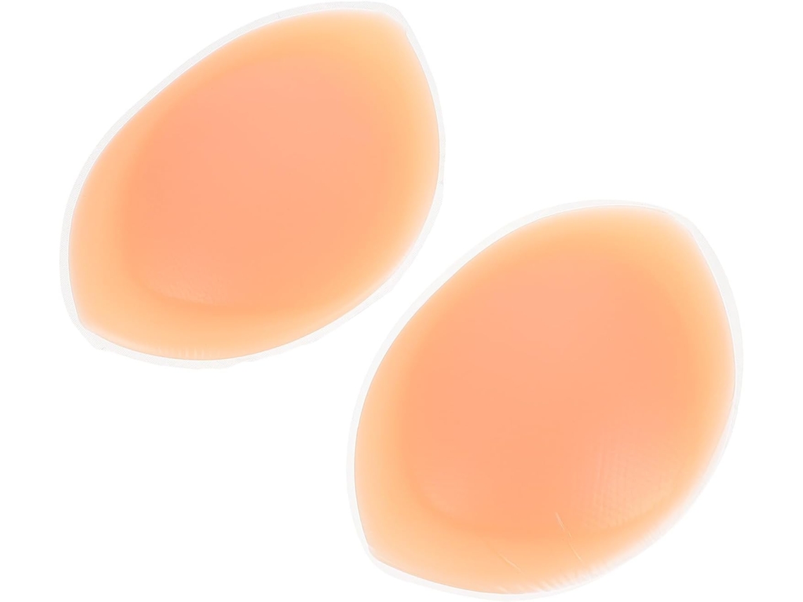 Almofadas De Suporte De Silicone Invisíveis Bege
