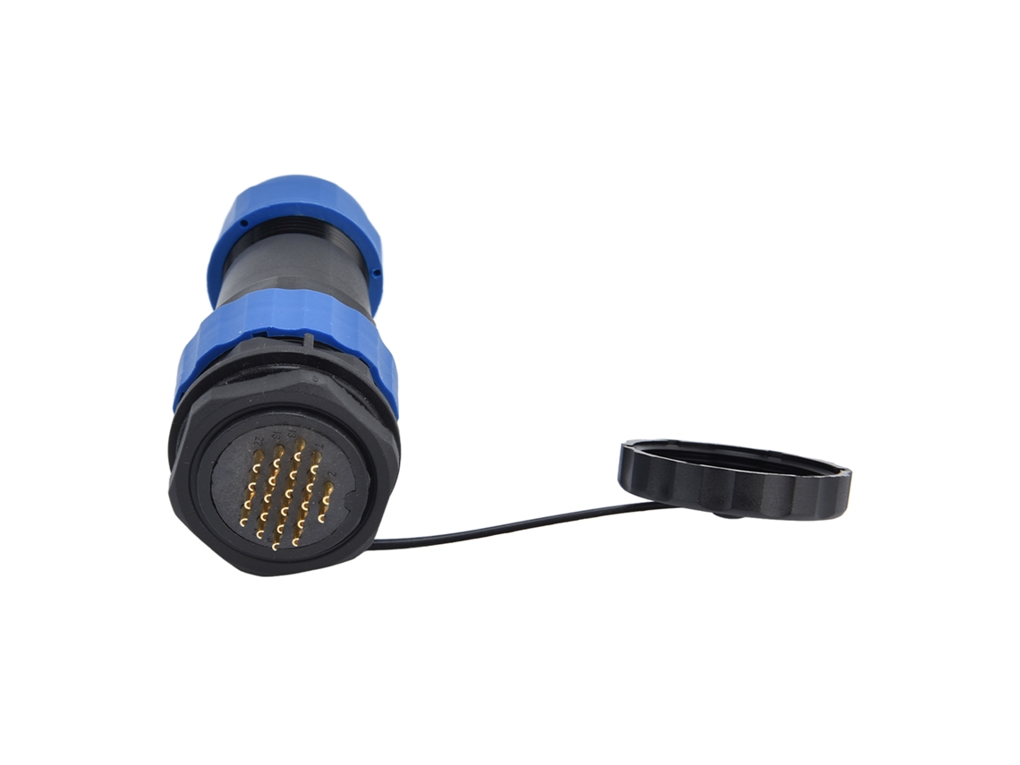 Conector À Prova D'água Ip68 Tomada 5a Sp28