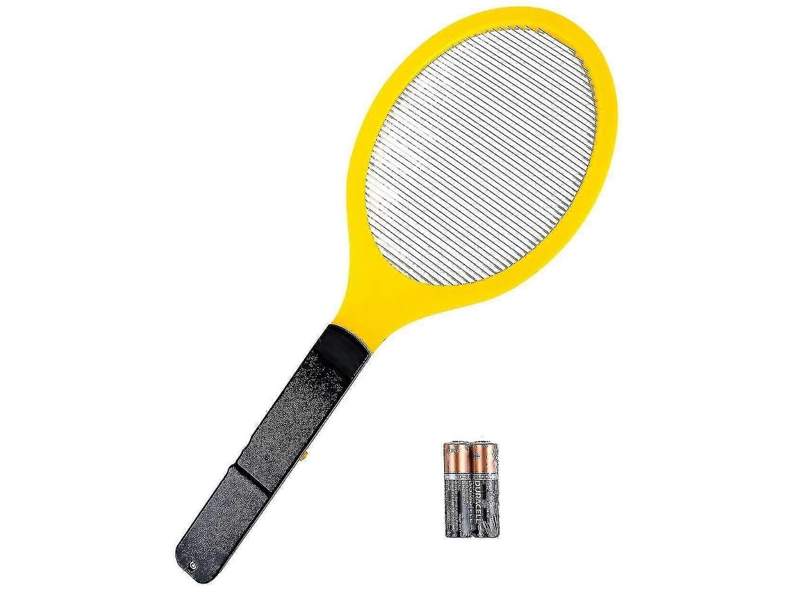 Raquete elétrica mata moscas 2024 4000v recarregável via USB com LED potente BRILVIBERA