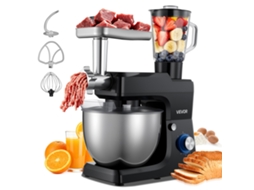 Processador De Alimentos Elétrico Multifuncional 1500 W 445 X 267 X 580 Mm Vevor