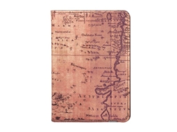 Capa Silverht para Leitor de Livros Eletrónicos 15.2 Cm 6" Tipo Livro Castanho