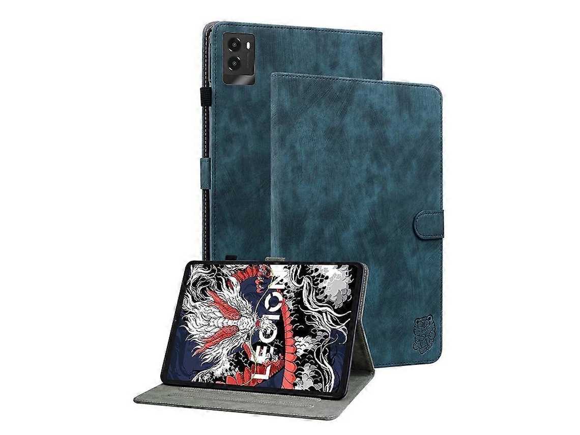 Capa De Couro Com Estampa De Tigre Para Tablet Lenovo Legion Y700 2025
