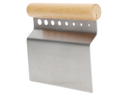 Raspador de macarrão com alça, utensílio de cozinha multifuncional para grelhar, pizza e doces.