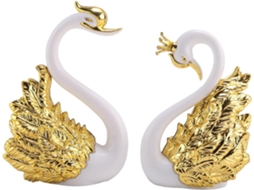 Pièces De D'ornements De Cygne, Décoration De Gâteau De Cygne, Décoration De De Voiture,