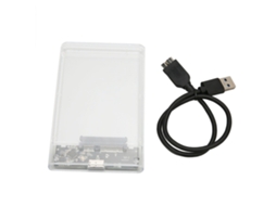 Enclosure Para Hd Ssd 2.5 Polegadas Transparente Usb3.0 5gbps Plug And Play Portátil U25ty3.0