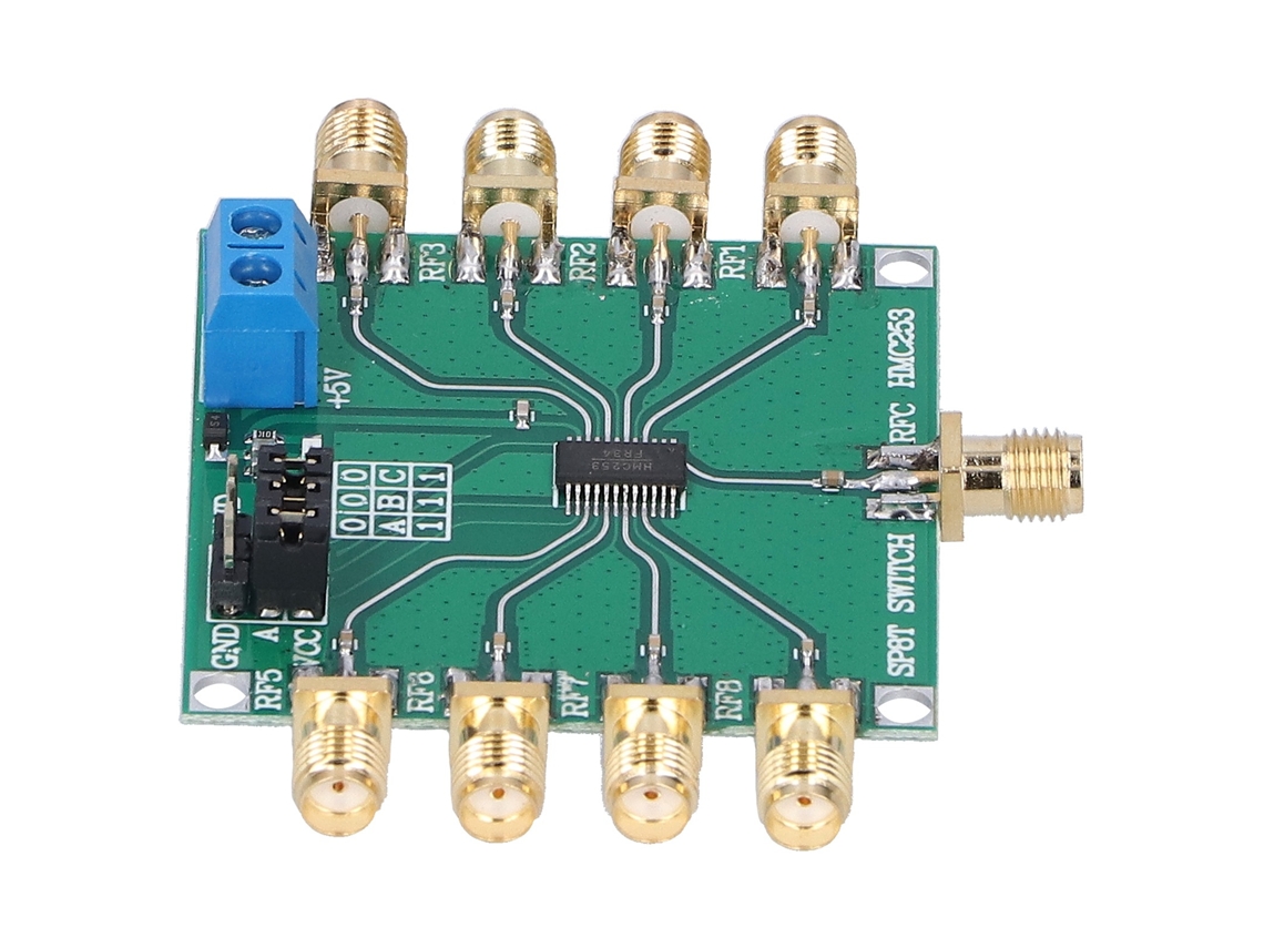 Módulo Chave Rf 1x8 Hmc253 Dc-2.5ghz