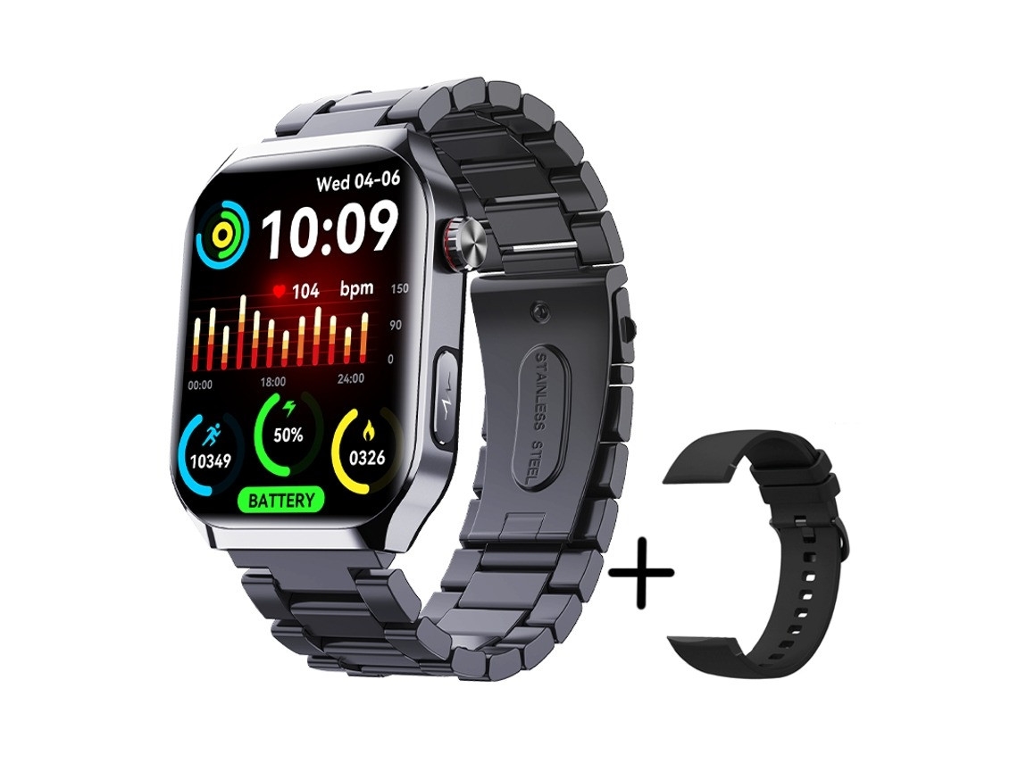Smartwatch F700 2,1 Polegadas Com Mini Verificação De Saúde E Monitor De Imc (preto)
