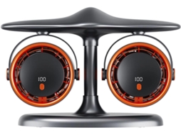 Ventilador De Mesa Portátil Com Visor Tempo E Reservatório Água