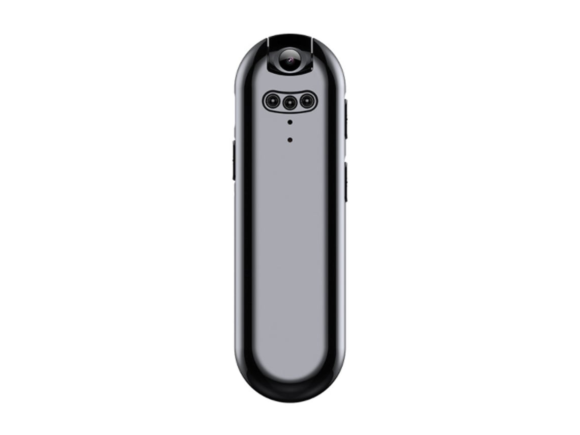 Câmera Mini Dv Gravador de Vídeo Digital com Ciclo de Gravação de Uma Tecla com Detecção de Visão Noturna 128 Gbpreto YIZHOOD