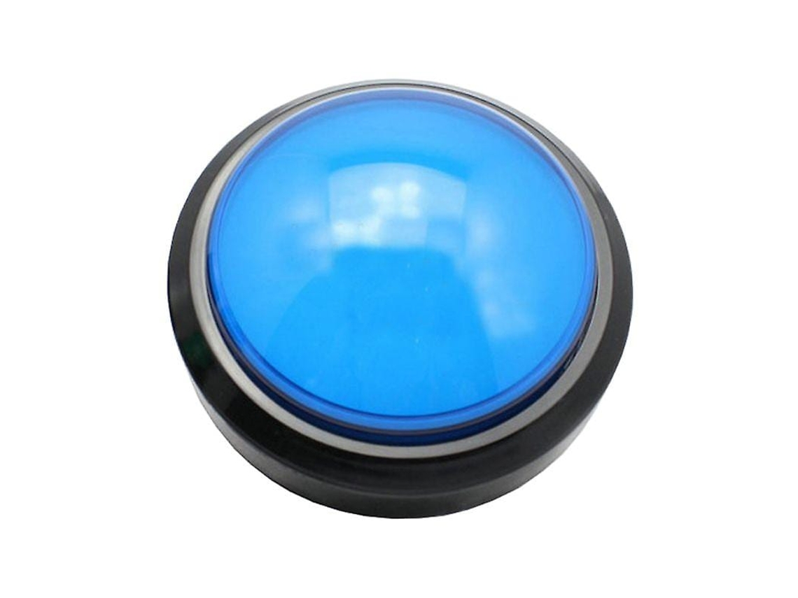 2026-botón Grande Redondo Iluminado Com Led E Microinterruptor Para Arcade Diy 100mm Dc12v