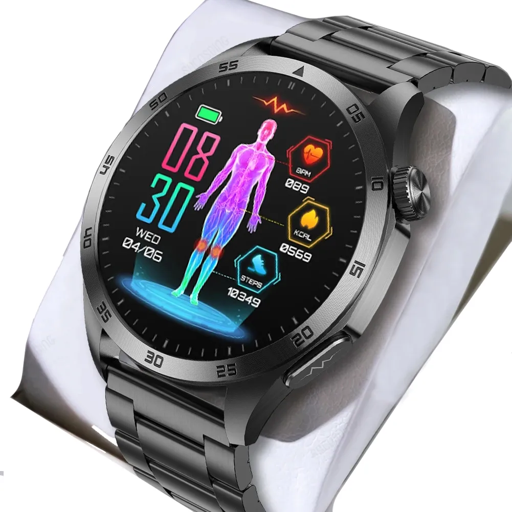 Relógio Inteligente Masculino Com Monitor De Açúcar No Sangue 2024vayotoy