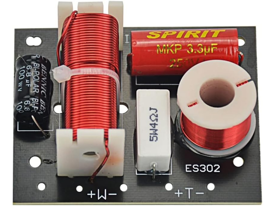Es302 Crossover de Alto falante de 2 Vias com Divisor de Frequência para Agudos e Graves SFUSHOS