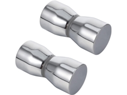 Kallory Conjunto De 2-puxadores Simples Para Porta Vidro Banheiro, Acessórios Para Móveis De Box Chuveiro