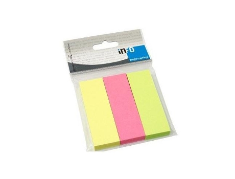 Sinalizadores Multicolor 4x25x75mm Cores Pastel 160 Folhas
