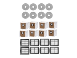 Conjunto De 24 Peças De Acessórios Para Varredora Deerma X70 / Dem-x70: Filtros, Sacos De Pó E Esfregões._glo