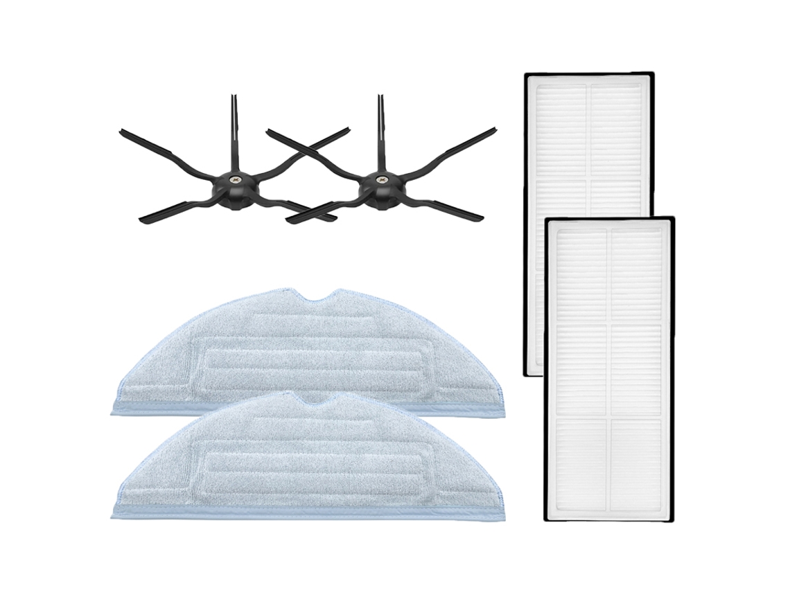 Mop pano escova lateral filtro hepa para xiaomi roborock s7 t7s plus robô aspirador de pó peças reposição acessórios