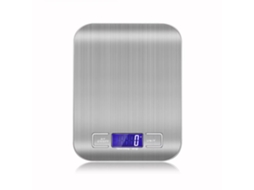 Balança De Cozinha Digital Eletrônica Com Visor Led, Capacidade De 10 Kg E 5 Kg/1 G, Painel Em Aço Inoxidável, Ideal Para Pesar Jo Aquaforge