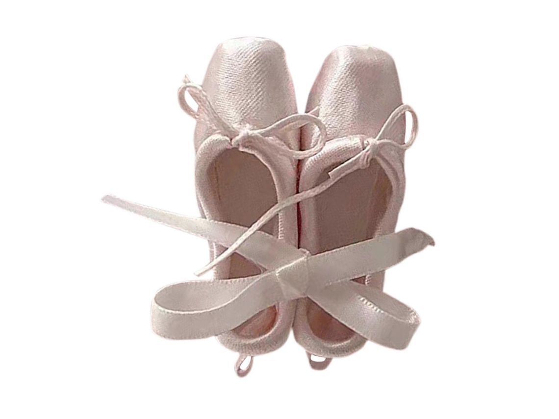 Suporte Para Celular Em Formato De Sapatilhas De Balé, Fofo E Prático Para Usar Com O Dedo Na Parte Traseira Do Telefone.