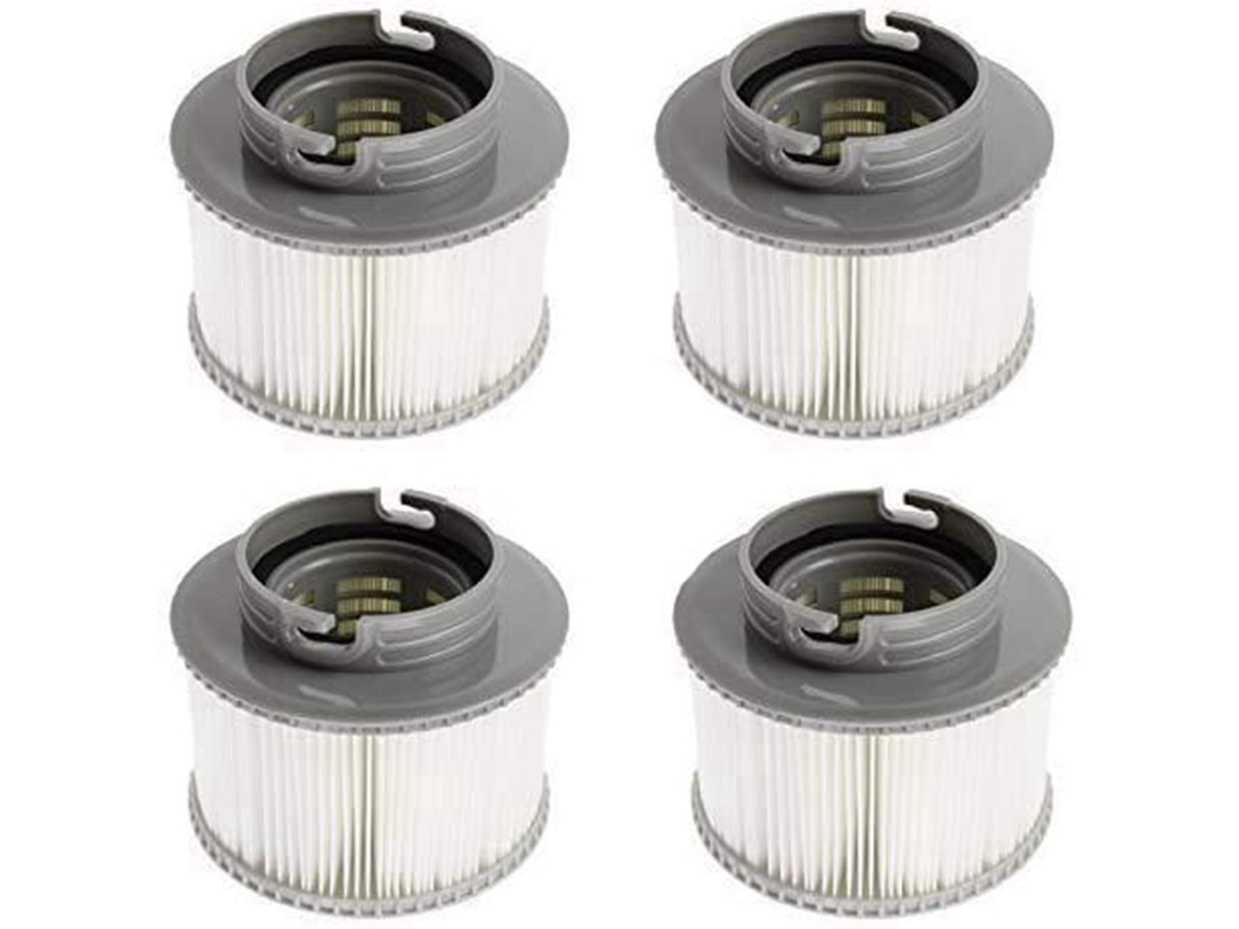 Conjunto de 4 cartuchos de filtro para spa AQUAFORGE